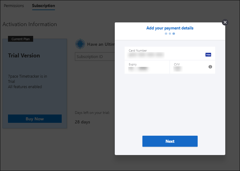 7pace Timetracker Settings: Misc: User & Subscription Management – Get Help